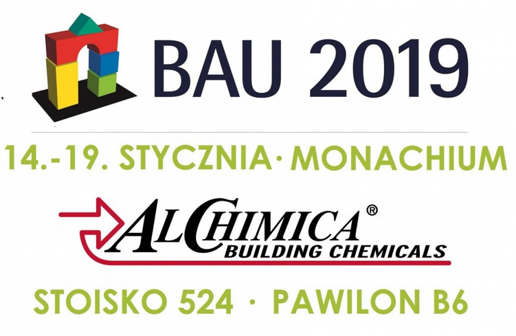 Alchimica na BAU 2019 w Monachium