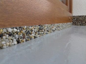 Kamienny dywan w systemie tarasowym Hyperdesmo